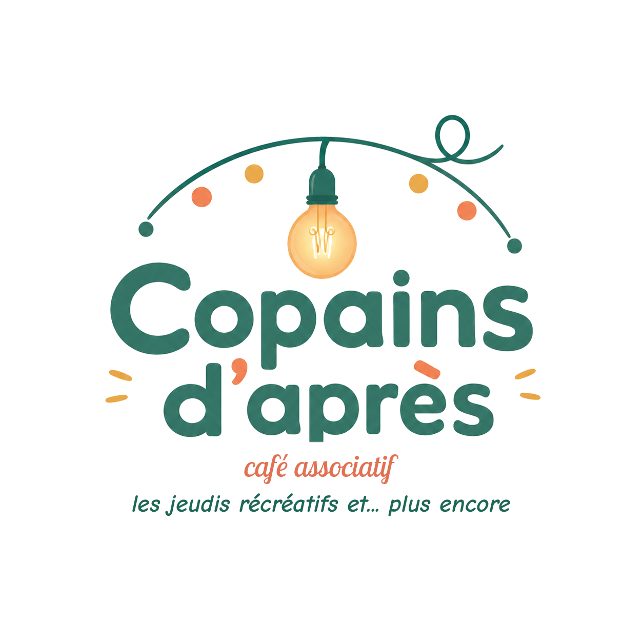 Copains d'après — café associatif · les jeudis récréatifs